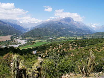 Río Cachapoal valley