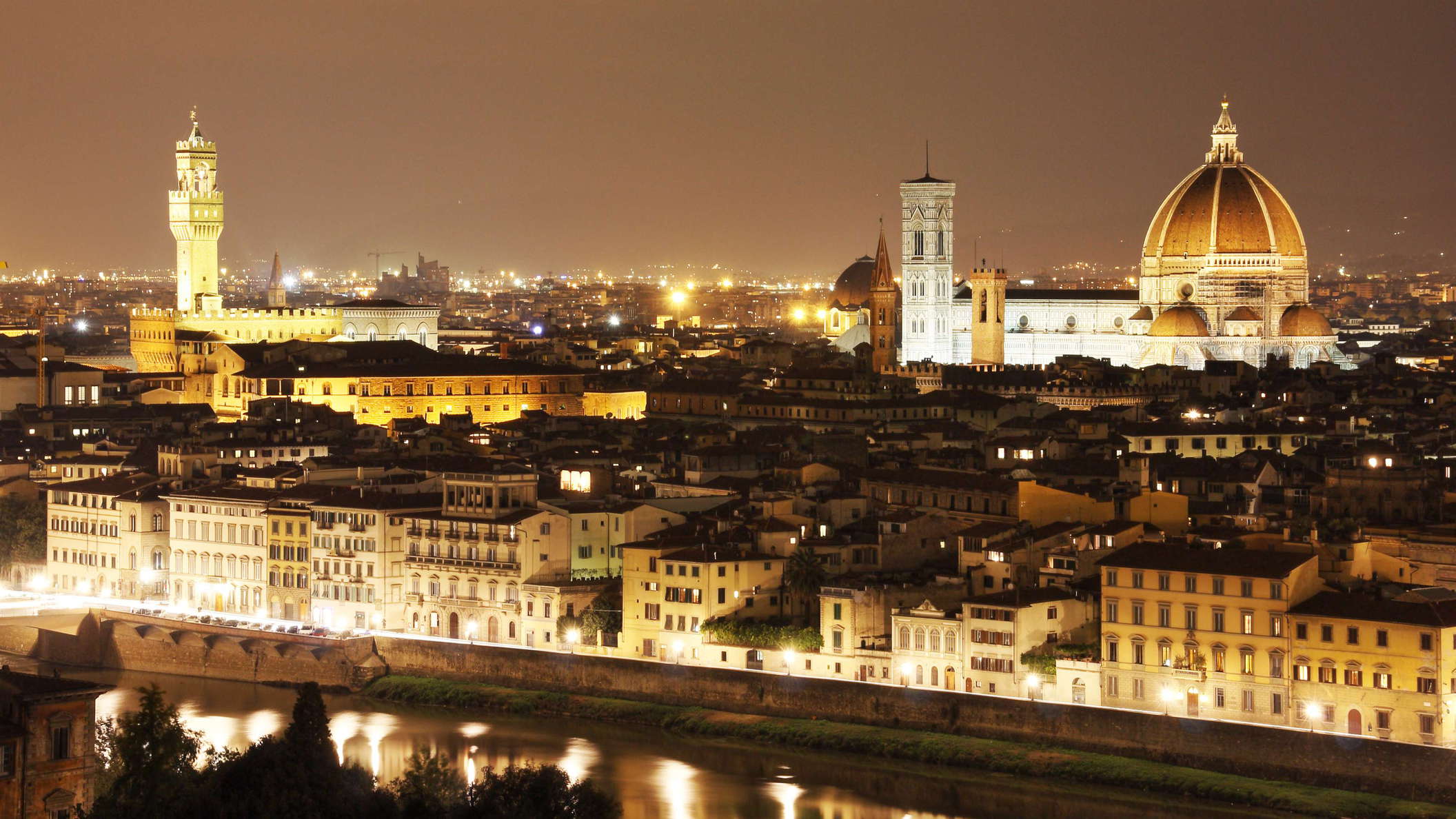 Firenze | Historic centre at night