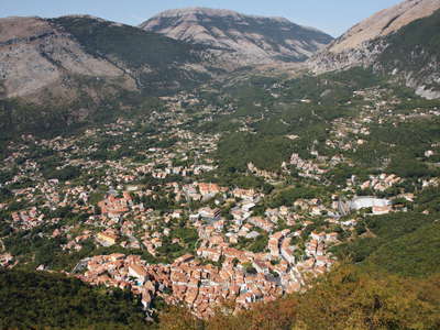 Maratea with Monte Coccovello
