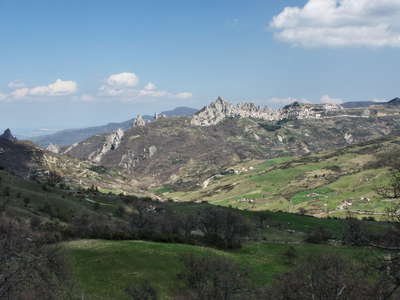 Lucanian Dolomites with Pietrapertosa