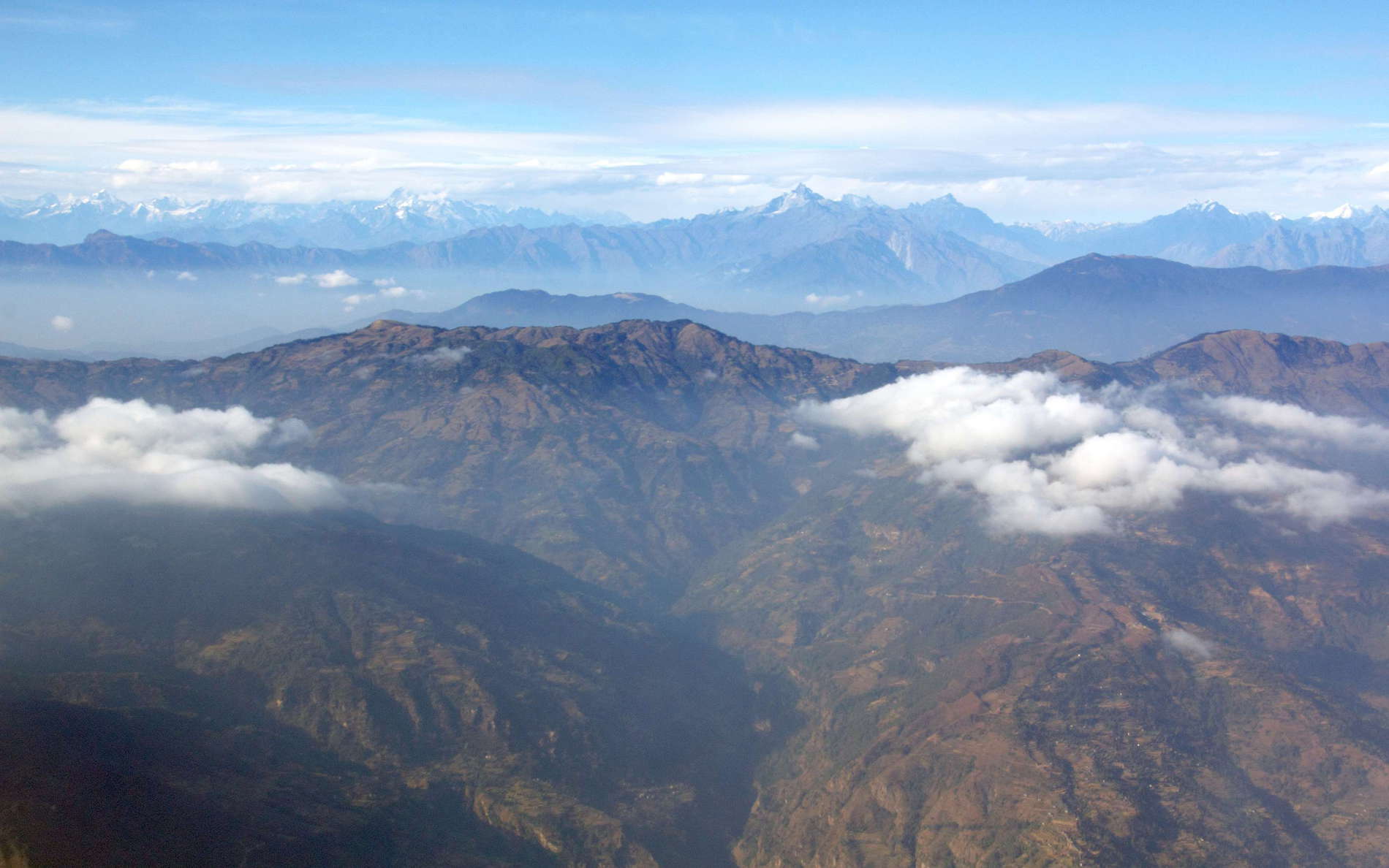 Lesser Himalaya east of Kathmandu