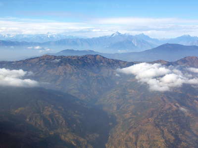 Lesser Himalaya east of Kathmandu