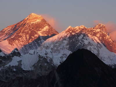Khumbu Himal  |  Top of the World at sunset