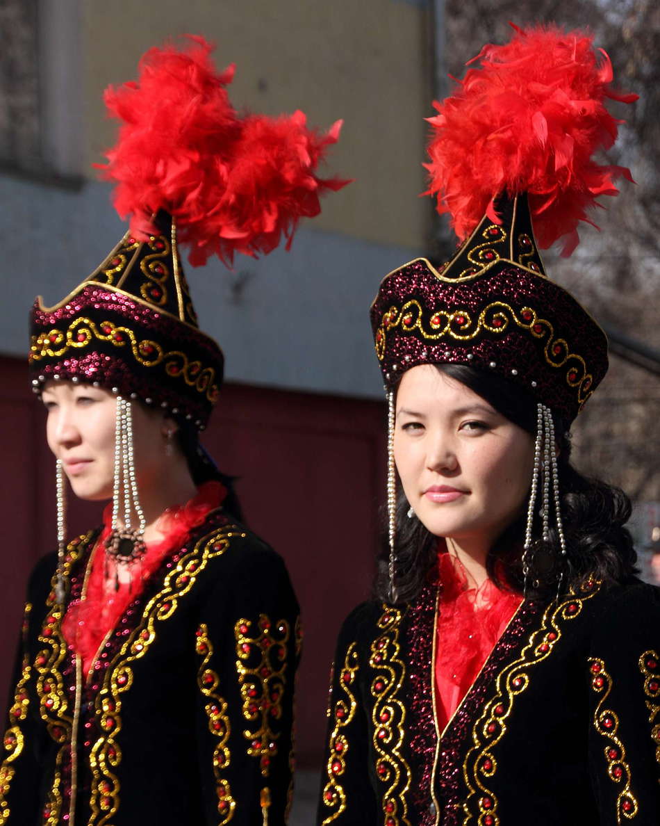 Bishkek  |  Traditional Kyrgyz costume