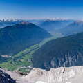 Tschirgant and Ötztaler Alpen panorama