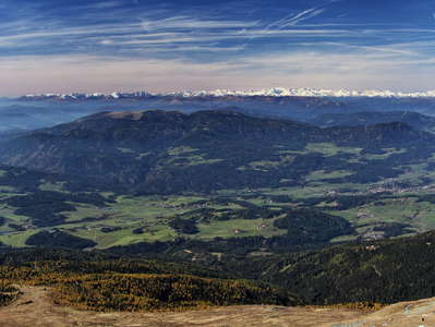 Neumarkt and Gurktaler Alpen panorama
