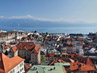 Lausanne | City centre and Lake Geneva