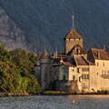 Lake Geneva with Château de Chillon