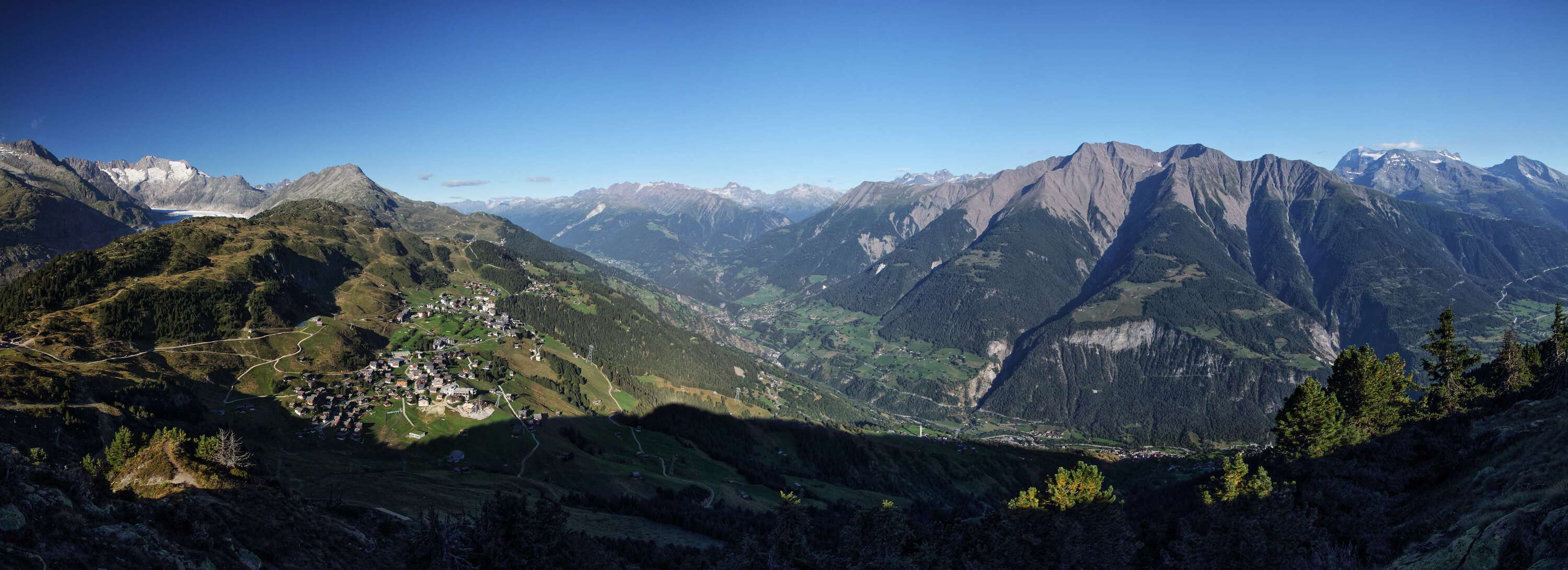 Riederalp and Goms