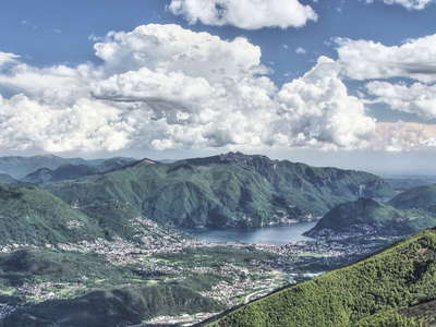 Lugano and Monte Generoso