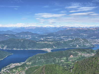 Lago di Lugano panorama