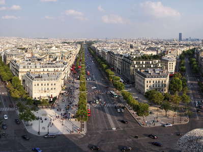 Paris | Place Charles-de-Gaulle panorama