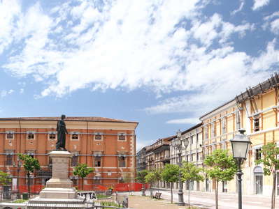 L'Aquila | Piazza del Palazzo panorama