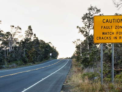 Highway 11  |  Warning sign