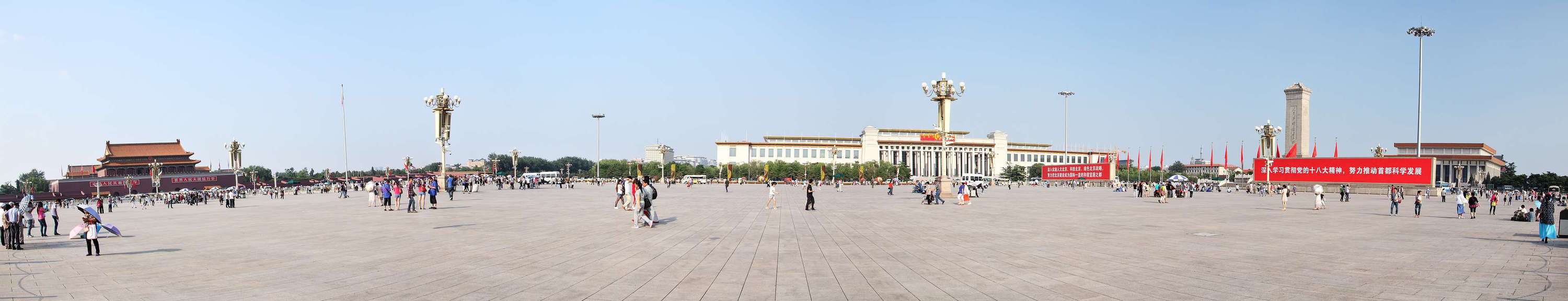 Beijing  |  Panorama of Tian'anmen Square