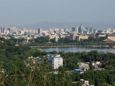 Beijing  |  City panorama with Beihai Park
