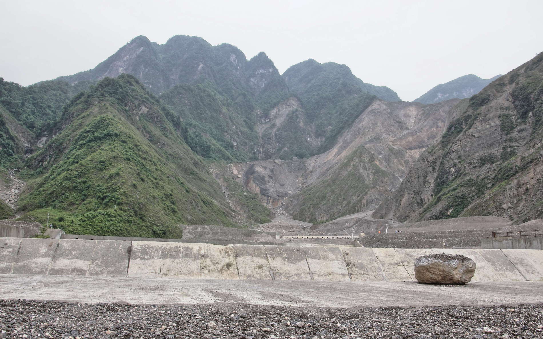 Qingping  |  Wenjia Gully debris flow mitigation