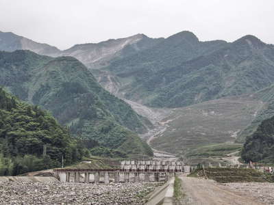 Qingping  |  Wenjia Gully debris flow mitigation
