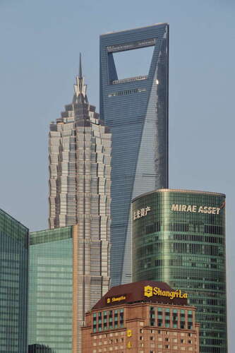 Shanghai  |  Pudong skyscrapers