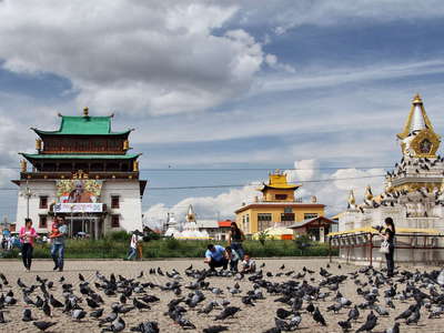 Ulaan Baatar  |  Gandan Monastery