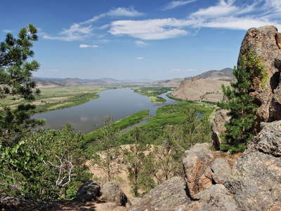Selenga Valley panorama