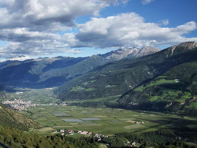 Vinschgau Valley with Schlanders