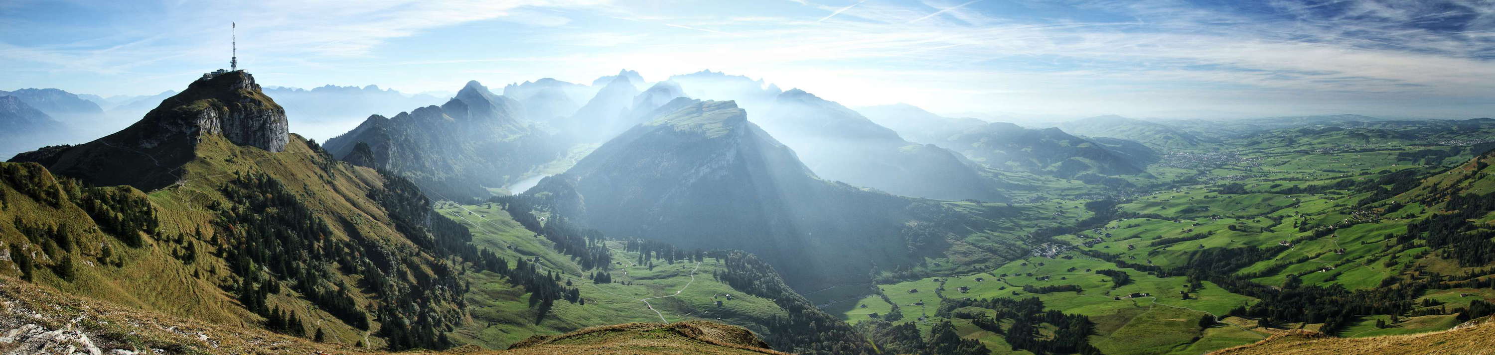 Alpstein Mountains and Appenzellerland