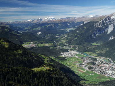Rheintal Valley with Flims-Tamins System