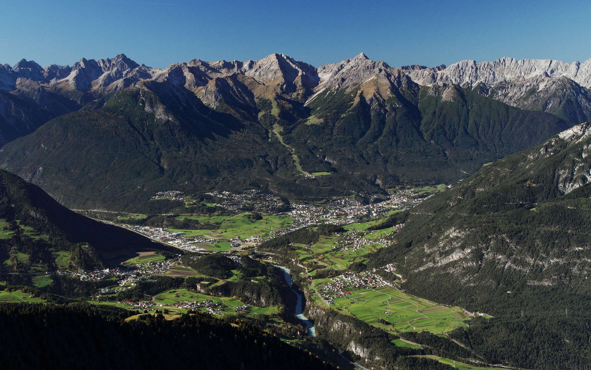 Inntal Valley with Imst