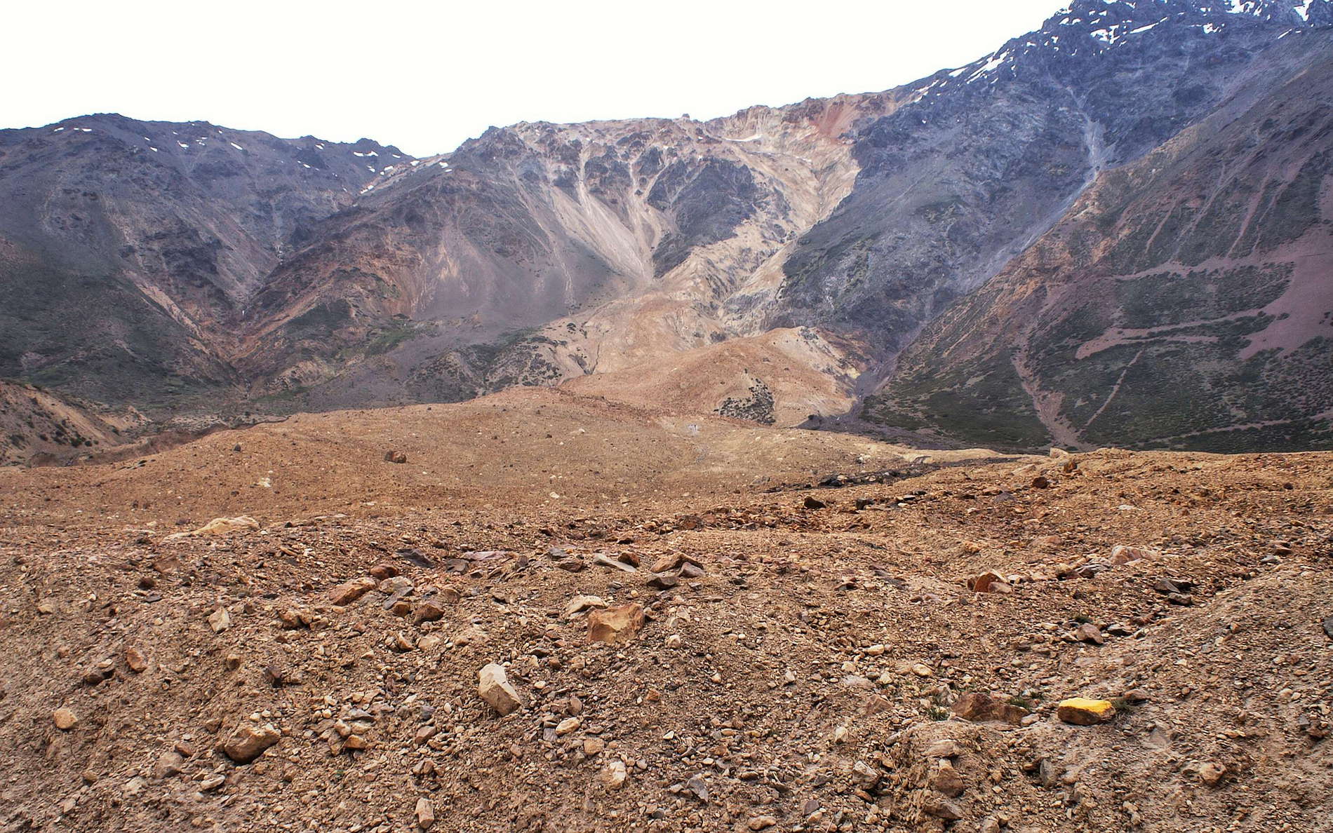 Cajón del Maipo | Debris avalanche