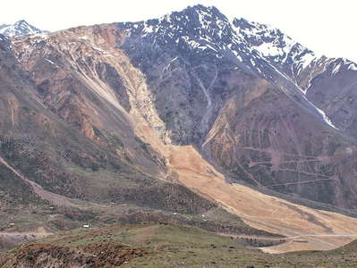 Cajón del Maipo  |  Debris avalanche