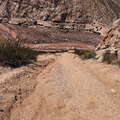 Valle Mendoza | Debris flow path near Guido