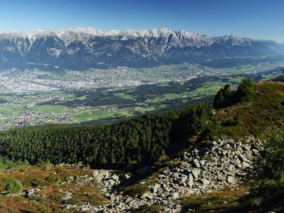 Lower Inntal Valley with Innsbruck