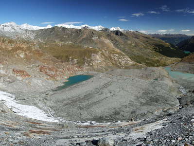 Zufallferner | Forefield with glacial lakes