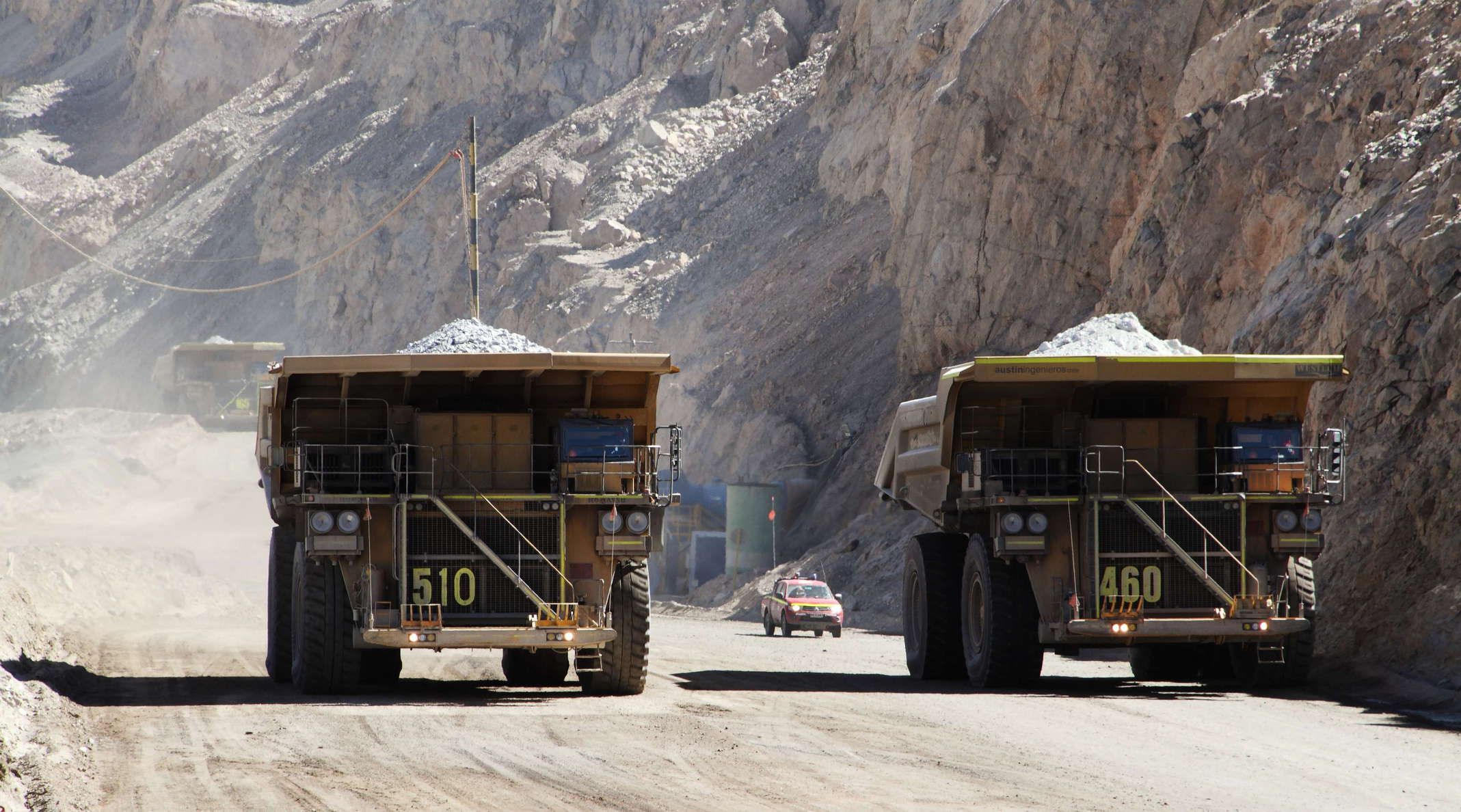 Chuquicamata | Transport of copper ore