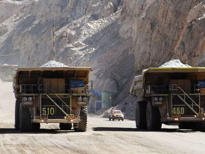 Chuquicamata  |  Transport of copper ore