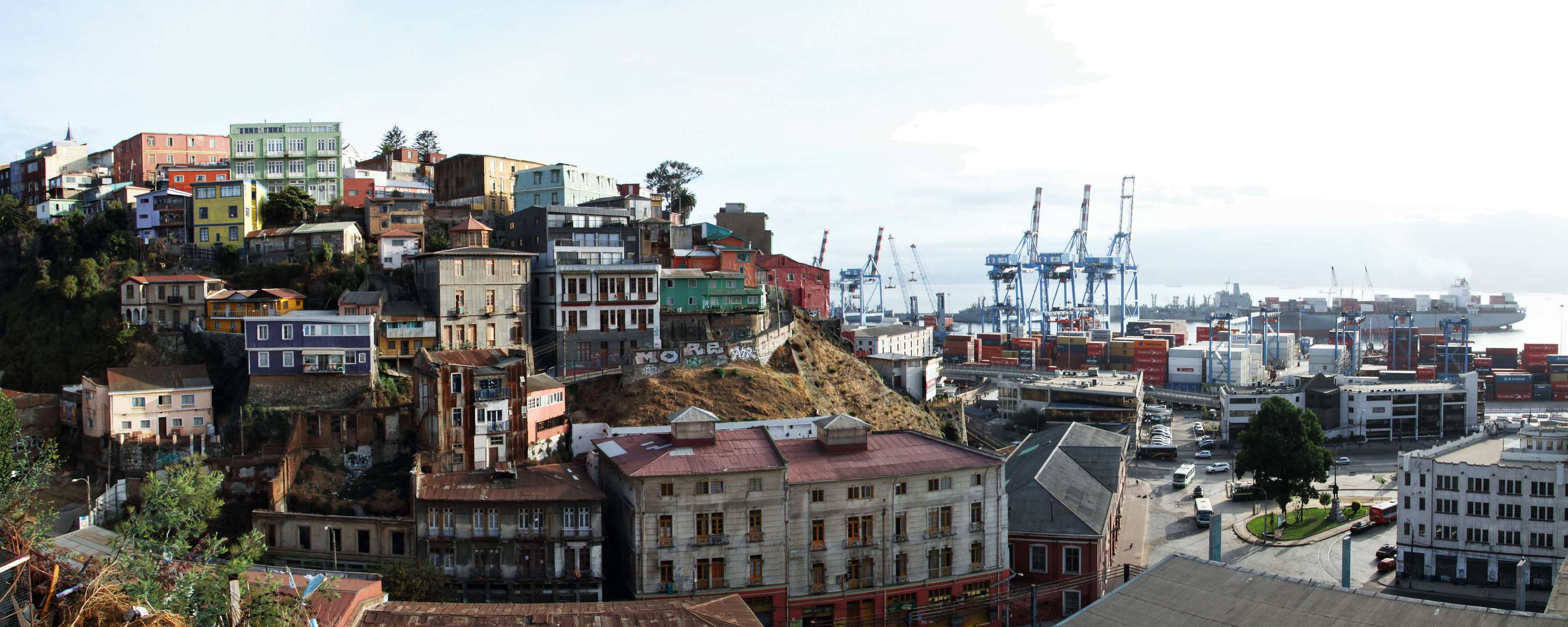 Valparaíso | Cerro Artillería and harbour