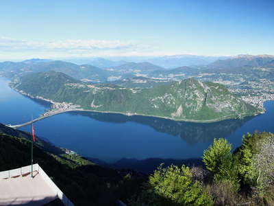 Lago di Lugano panorama