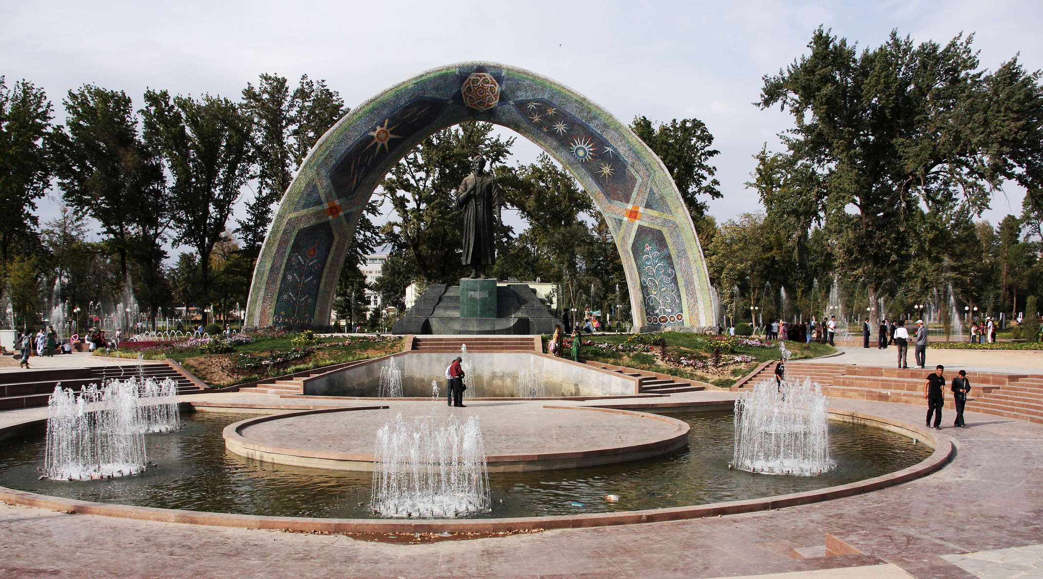 Dushanbe  |  Rudaki Monument