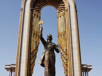 Dushanbe  |  Somoni Monument