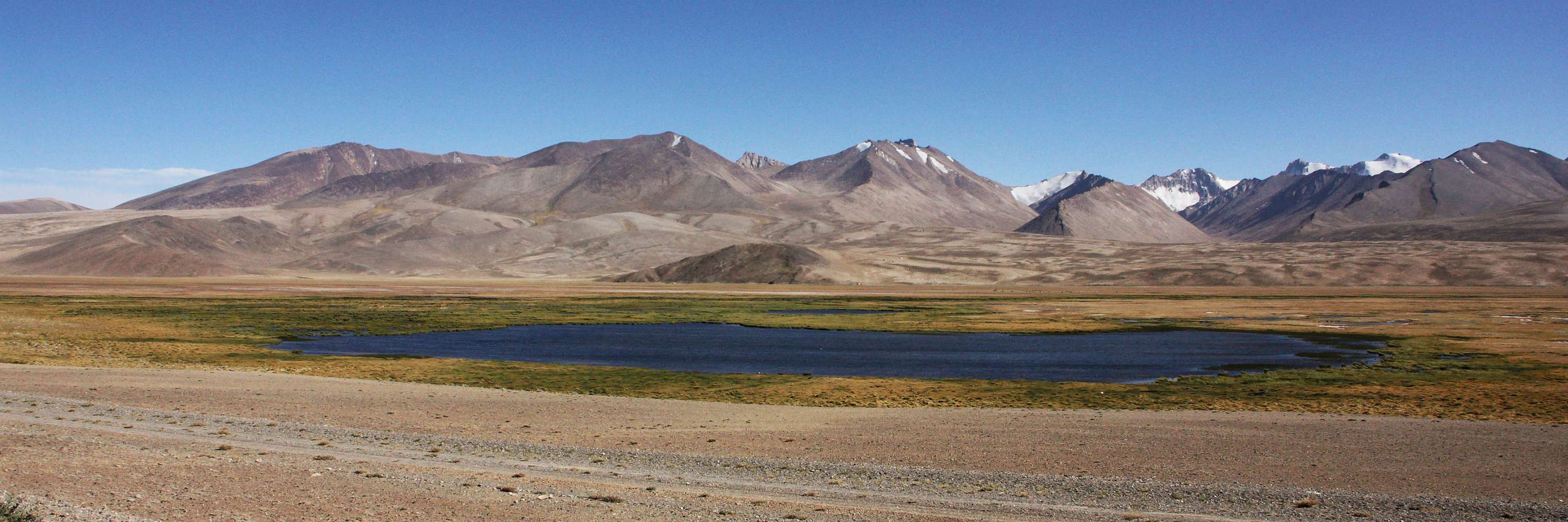 Alichur Pamir with lake