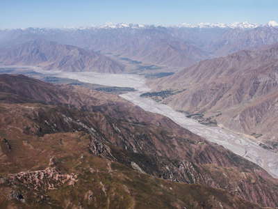 Surkhob Valley panorama