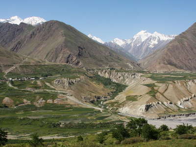 Zarafshan Valley with Hissar Range