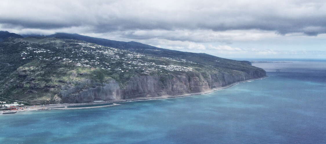 La Montagne and coastal cliffs