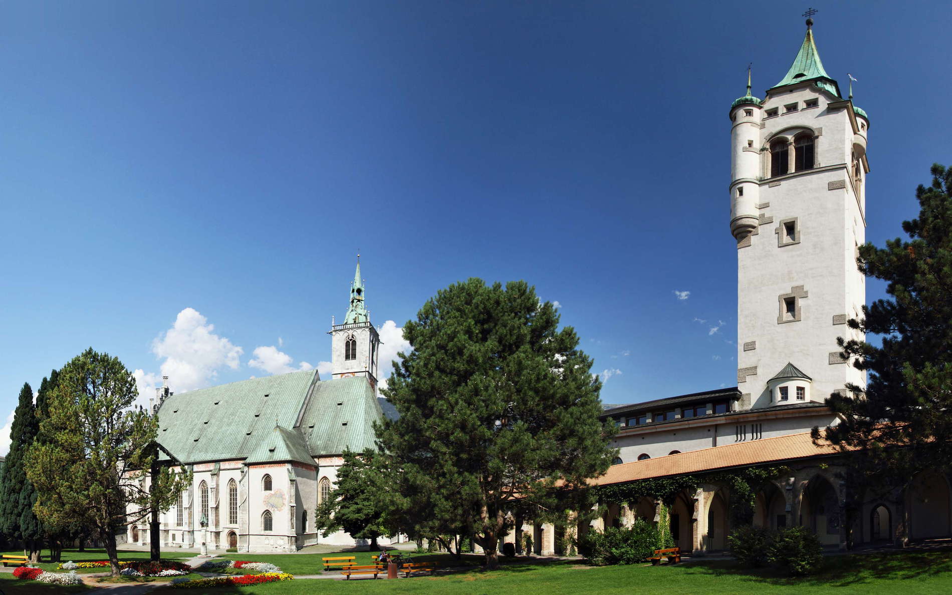 Schwaz | Stadtpark and Pfarrkirche