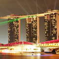 Marina Bay Sands Hotel  |  Laser show