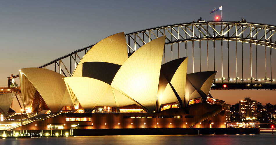 Sydney  |  Opera House and Harbour Bridge