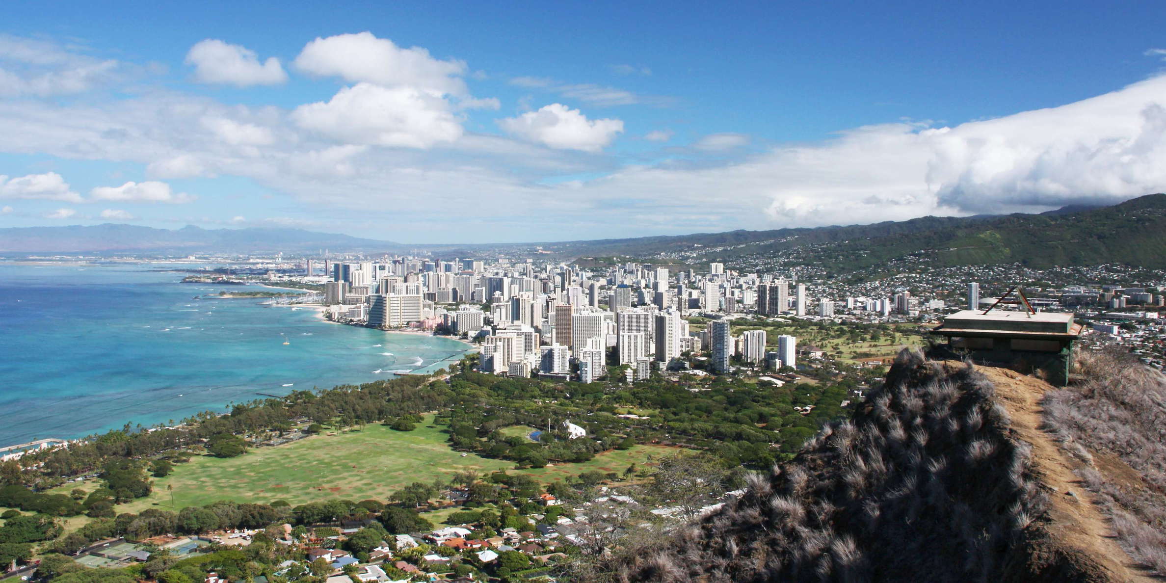 Honolulu  |  Waikīkī panorama
