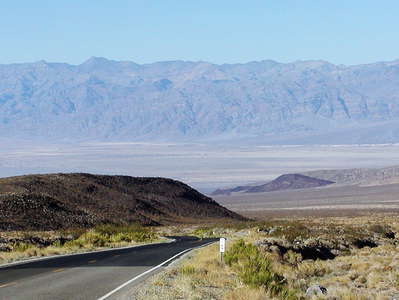 State Route 190 towards Death Valley
