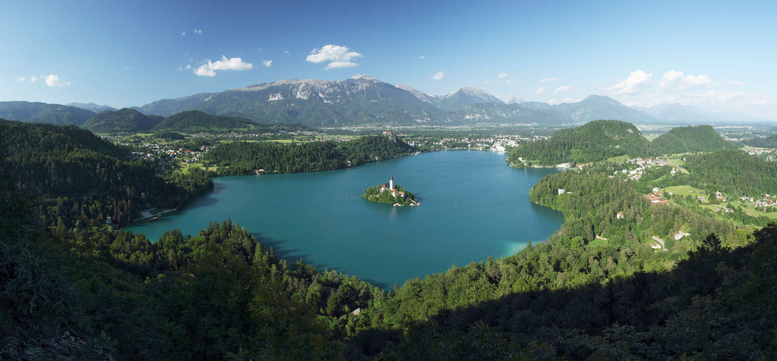 Lake Bled panorama